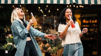 The fulfilment of goals, Sandel writes, gives us fleeting pleasure. Genuine friendships and doing things for their own sake have a more lasting effect, he argues. (Representational image: Jarritos Mexican Soda via Unsplash)