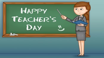 It's the day to thank you favourite teachers.
