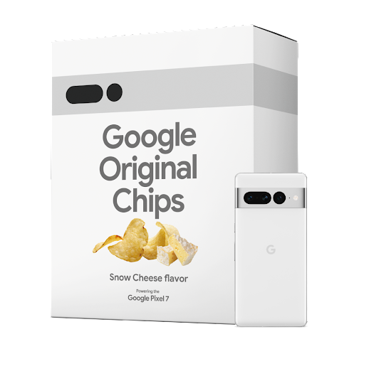 Google turns to chips. Umm...potato chips!