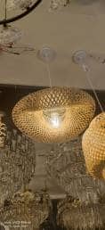 Cane lighting (Photo courtesy Umesh Chaurasia, Cane Art Furniture)