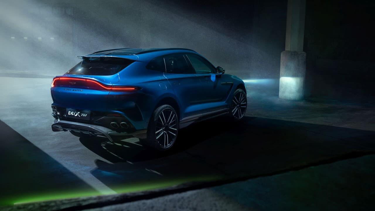 Finally, you have Aston Martin’s personalisation service, Q by Aston Martin, which allows for a number of bespoke options including number paint options, tinted carbons and more for both the interior and exterior tailored exclusively for the customer. (Image: Aston Martin)