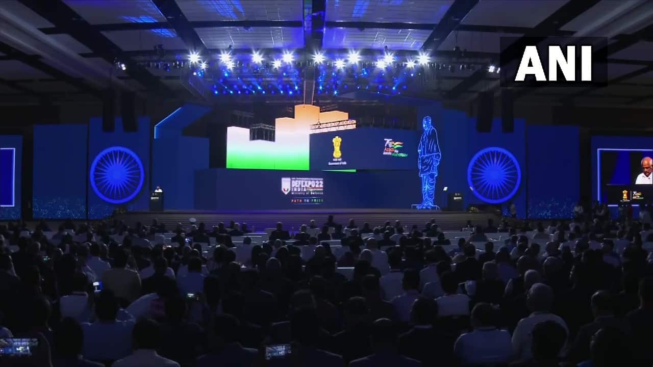 DefExpo 2022 PM Modi inaugurates 12th edition of Defence Expo in