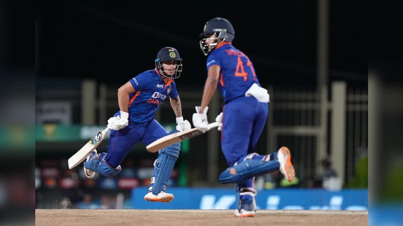 Kishan fell short of his first ODI hundred, but Iyer got to the three-figure mark off 103 balls. He hit 15 fours and faced 111 deliveries. (Image: AP)