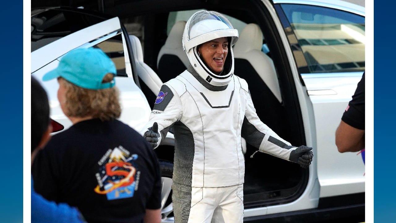 Mann, a member of the Wailacki of the Round Valley Indian Tribes in California, took along her mother’s dream catcher, a small traditional webbed hoop believed to offer protection. Retired NASA astronaut John Herrington of the Chickasaw Nation became the first Native American in space in 2002. (Image: AP)