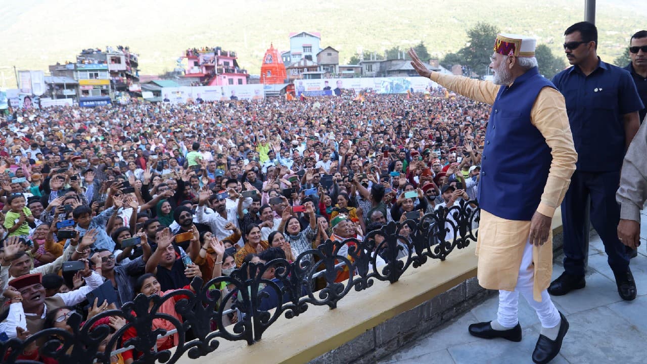 PM Modi also attended the famous Kullu Dussehra celebrations on October 5. Officials said he has made it a point over the course of his tenure to participate in celebrating numerous Indian festivals. (Image: PIB)