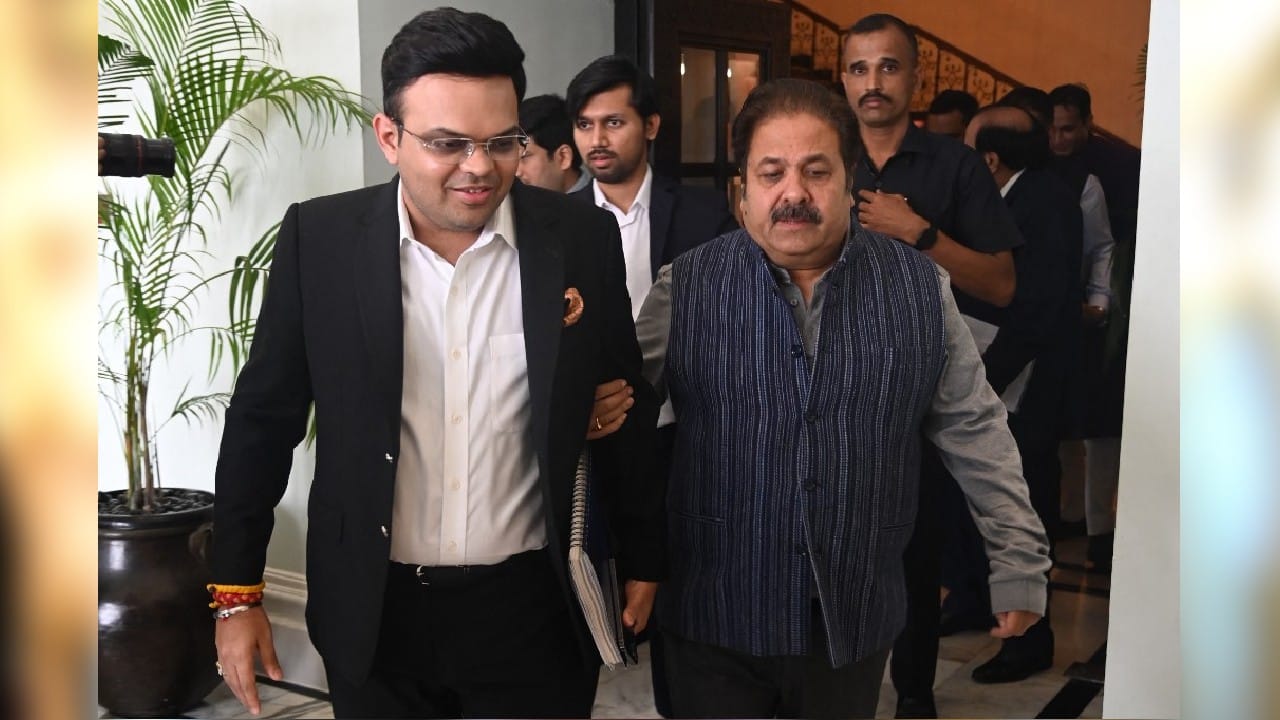 Jay Shah was re-elected as the secretary for a second consecutive term and Rajeev Shukla remains the Vice President. (Image: AFP)