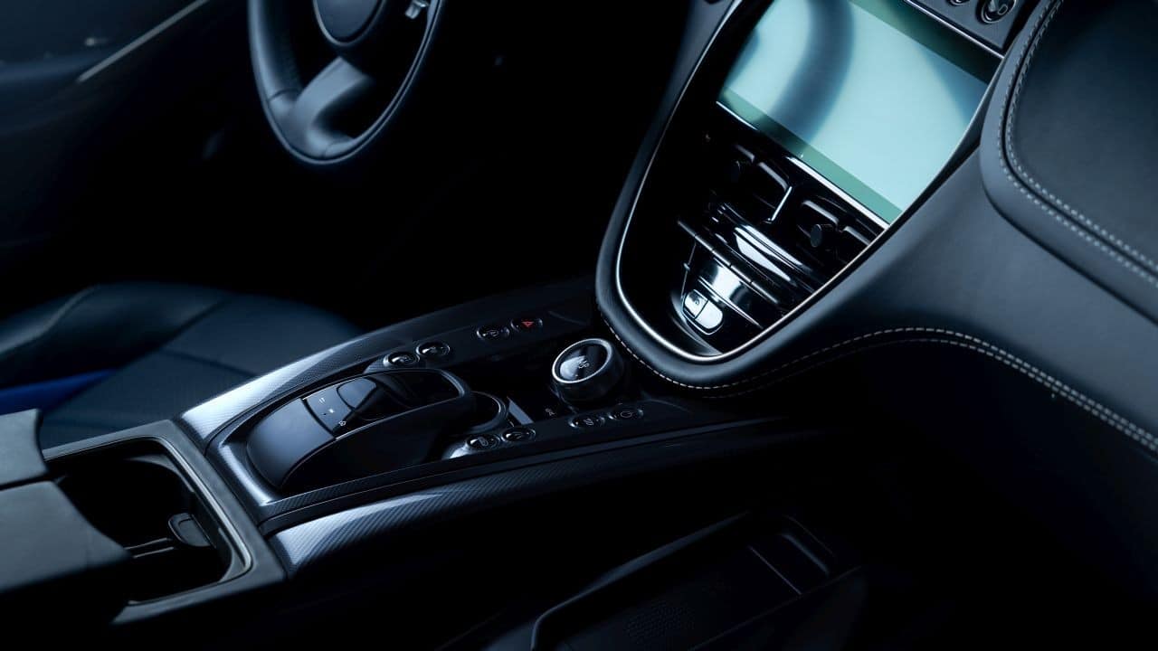 Transmission is handled by a new 9-speed ‘wet clutch’ automatic gearbox, which allows for that extra 200 Nm to be transmitted more efficiently to all four wheels. The company says the gear changes feel much more immediate, giving the driver an enhanced sense of control and responsiveness. Aston Martin claims a top speed of 310 km/h with a 0-100 km/h sprint time of 3.3 seconds, faster than the Urus’ 3.6 seconds. (Image: Aston Martin)