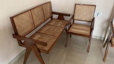 Rattan furnitures. (Photo courtesy Umesh Chaurasia, Cane Art Furniture)