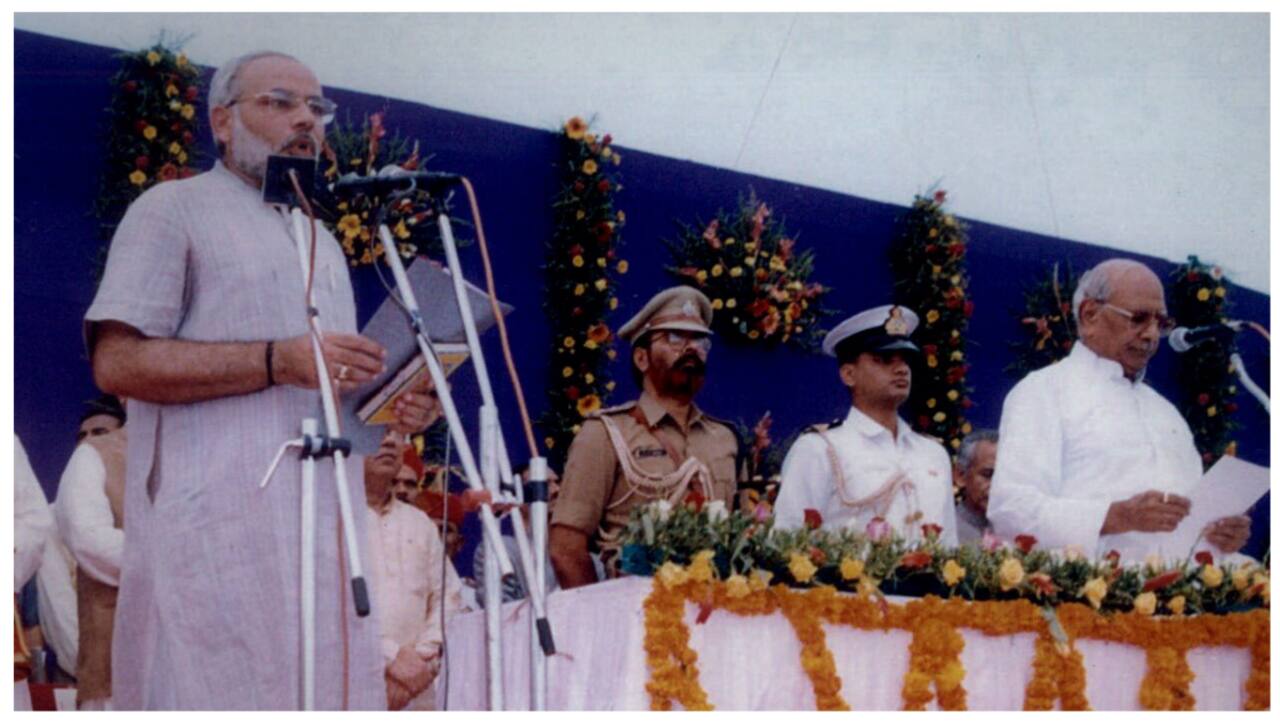 When Narendra Modi became Gujarat CM for the first time on this day in 2001