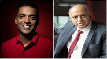 Zomato founder and CEO Deepinder Goyal and Naukri.com owner Sanjeev Bikhchandani