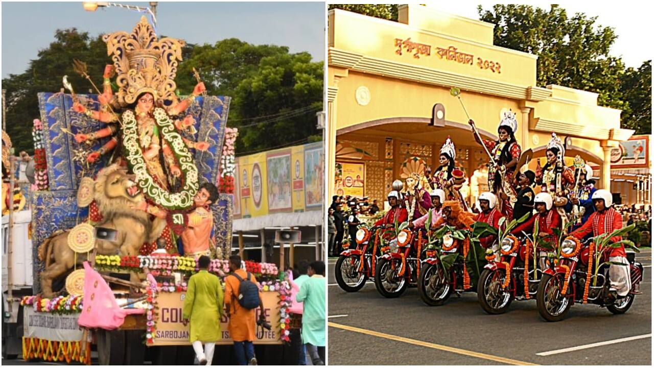 95 of Kolkata's best Durga idols, Mamata Banerjee's dance skills showcased at carnival