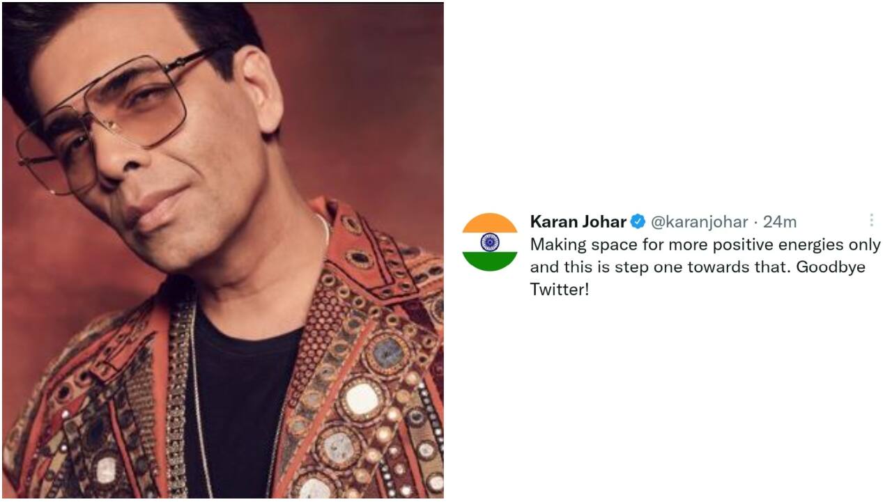Karan Johar quits Twitter to focus on 'positive energies only'