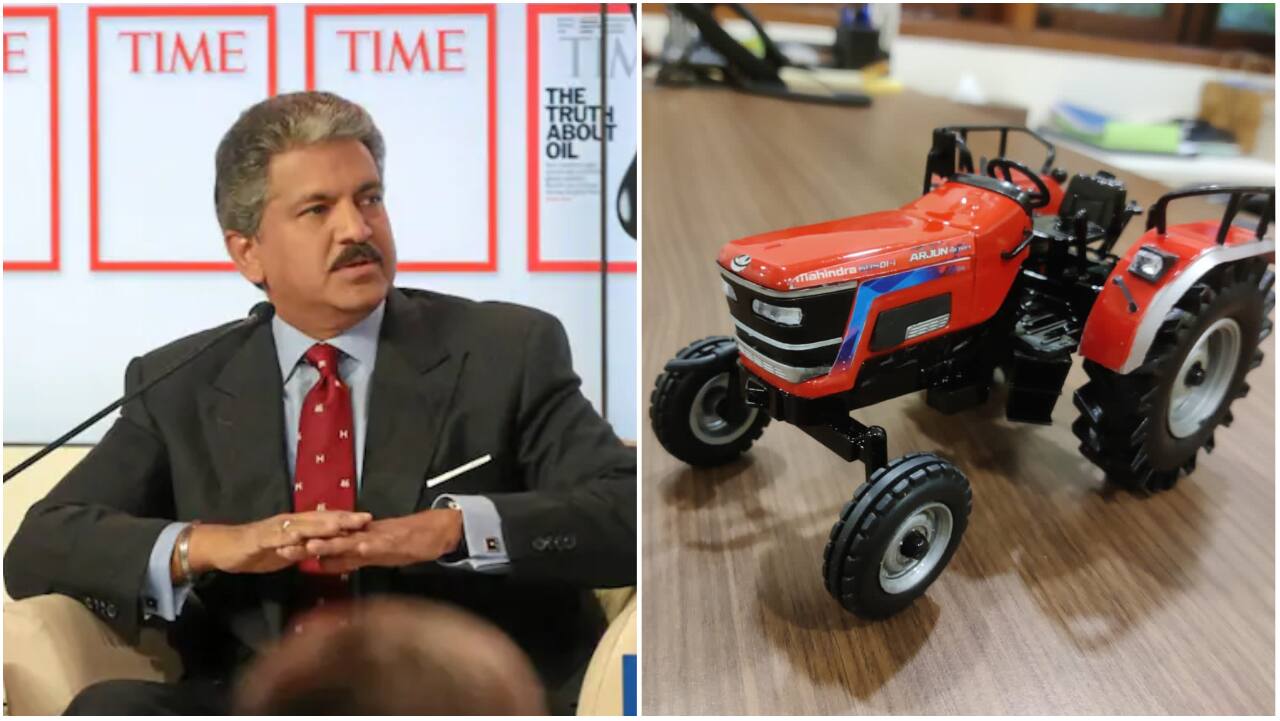 Anand Mahindra offers a scale tractor to the first person to answer this question