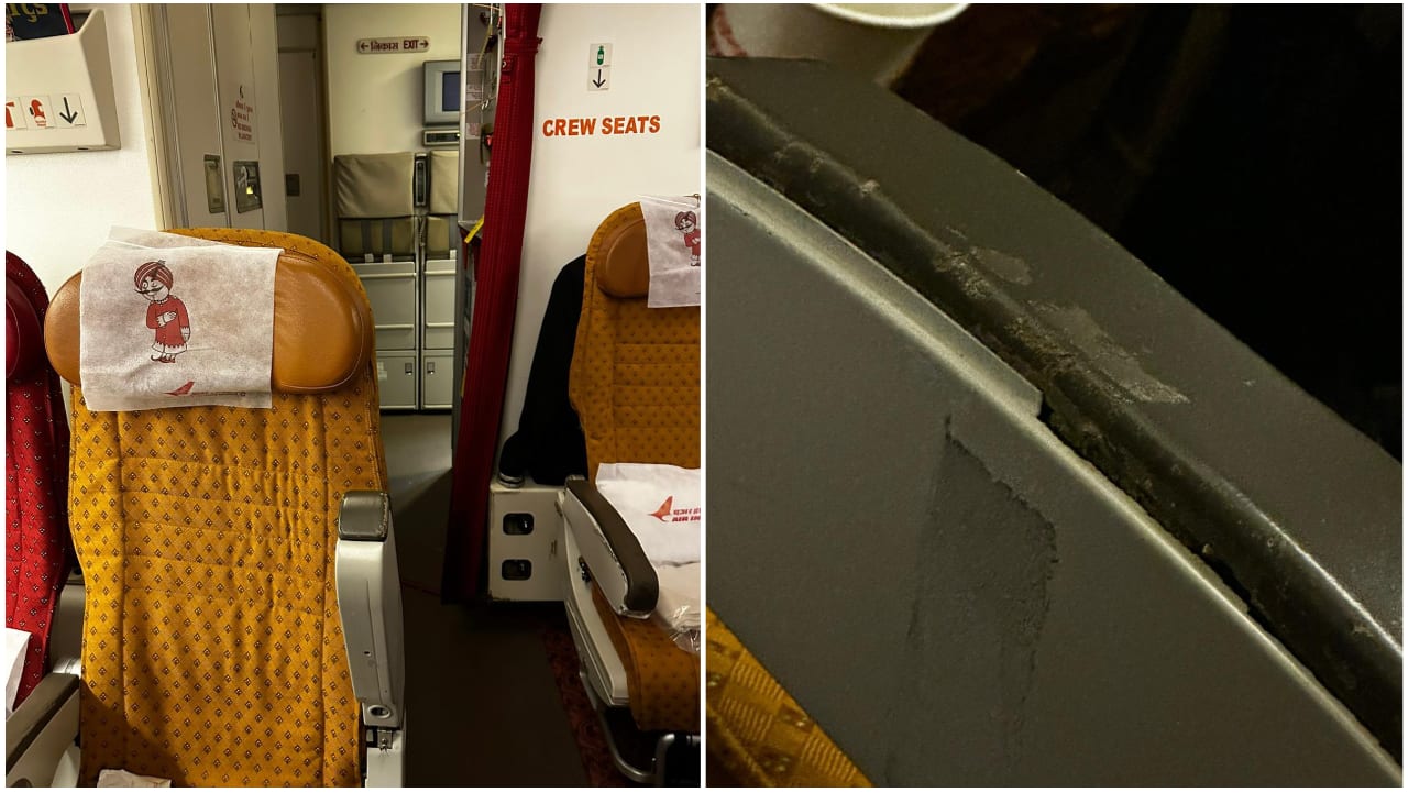 'Endless horror': Air India flyers share images of 'broken seats, filthy floor' on flights