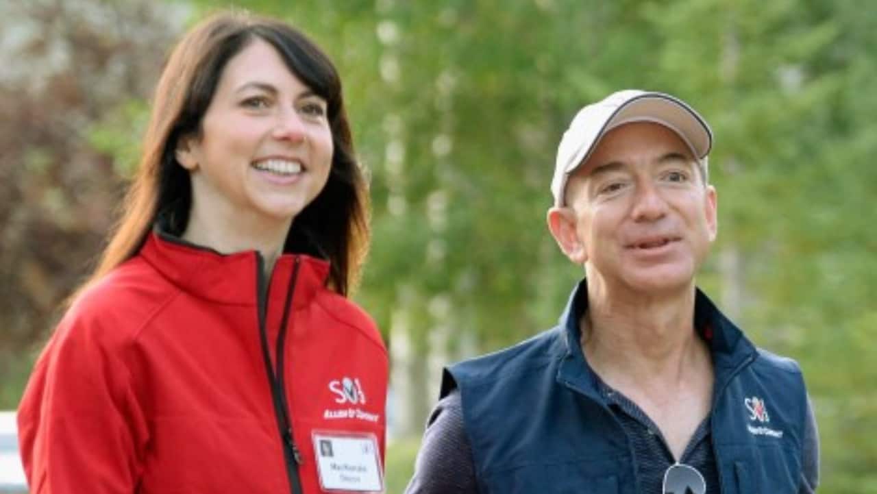Jeff Bezos accepts philanthropy award as ex-wife Mackenzie Scott outpaces his donations
