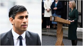 The lectern's unusual appearance sparked surprise last month when Truss used it to make her first address in front of the prime minister's residence at number 10 Downing Street.