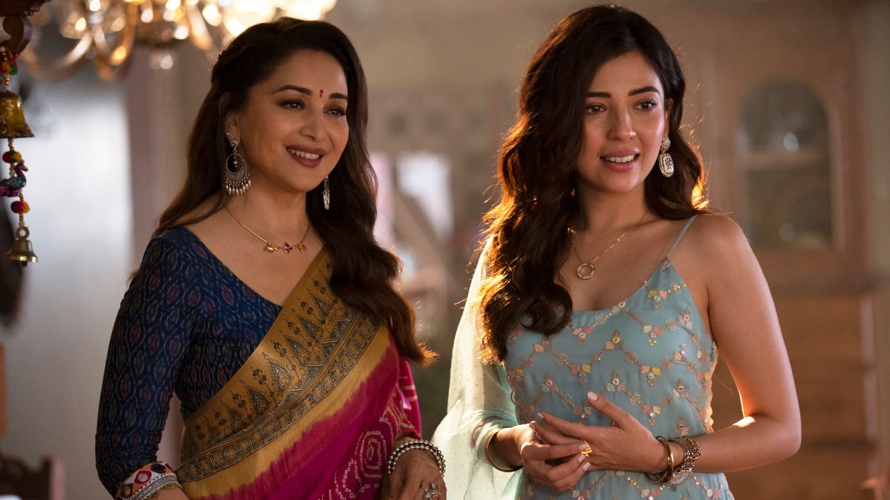 Maja Ma review | The Madhuri Dixit starrer has a whiff of subversion but lacks drama