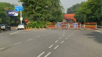 Traffic jams are likely in Delhi due to the ongoing Interpol meeting (Image credit: @dtptraffic/Twitter)