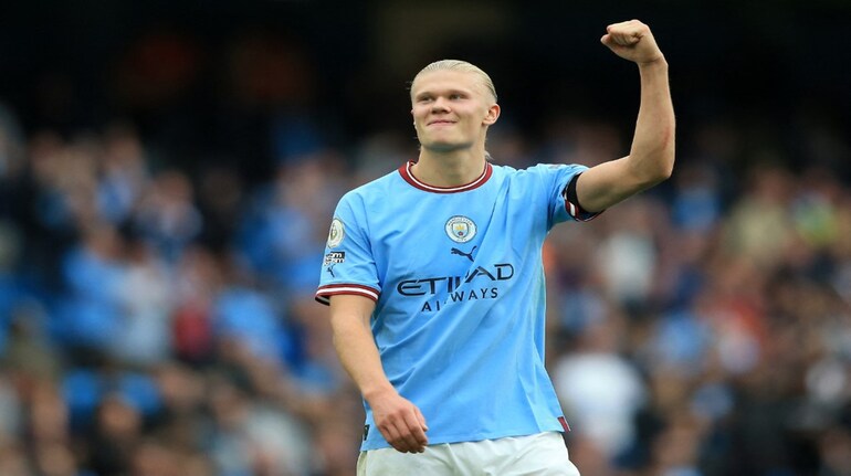 A dominating performance from Erling Haaland and Manchester City sees the reigning champions just one point behind league leaders Arsenal. A dominating performance from Erling Haaland and Manchester City sees the reigning champions just one point behind league leaders Arsenal.