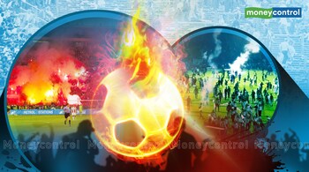 For a sport rightfully called “the beautiful game”, football has witnessed some of the most horrific incidents of violence over the years. (Illustration by Suneesh K.)