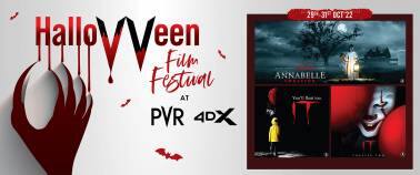 2022 Halloween Film Festival across PVR cinemas