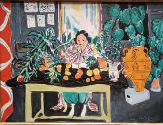 Matisse's 'Interior with Etruscan Vase' (1940)