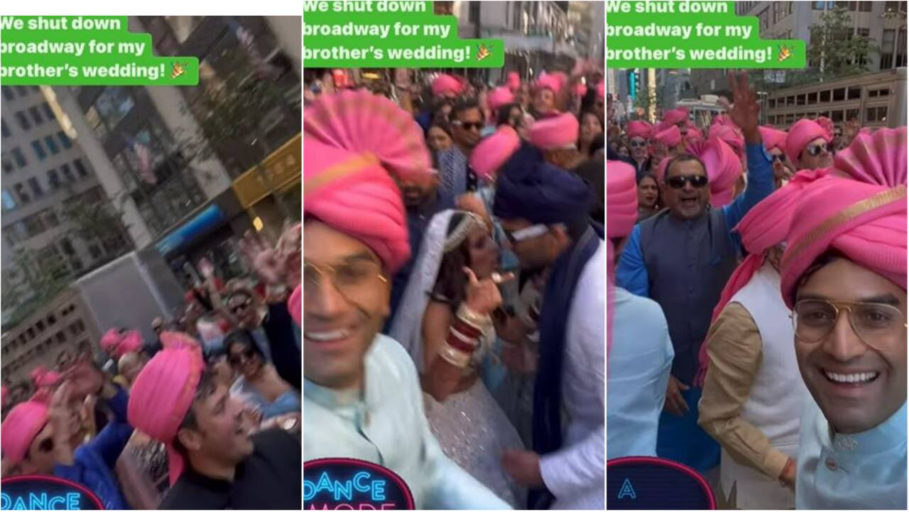 ‘We shut down Broadway’: This big fat Indian wedding in New York is viral | Watch