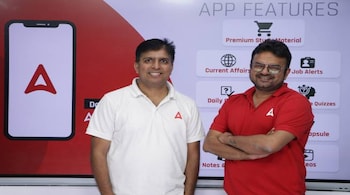 Anil Nagar and Saurabh Bansal, Co-founders, Adda247