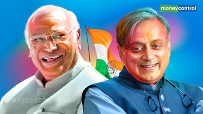 Mallikarjun Kharge - Shashi Tharoor