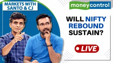 Stock Market Live: Will rebound in Nifty 50 index sustain? | Markets with Santo & CJ