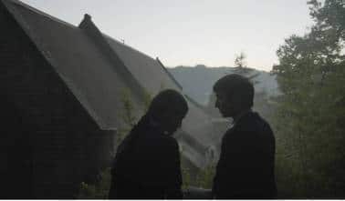 Ritvik Tyagi (Jaivardhana) and Ahalya Shetty (Tarini) in a still from the film