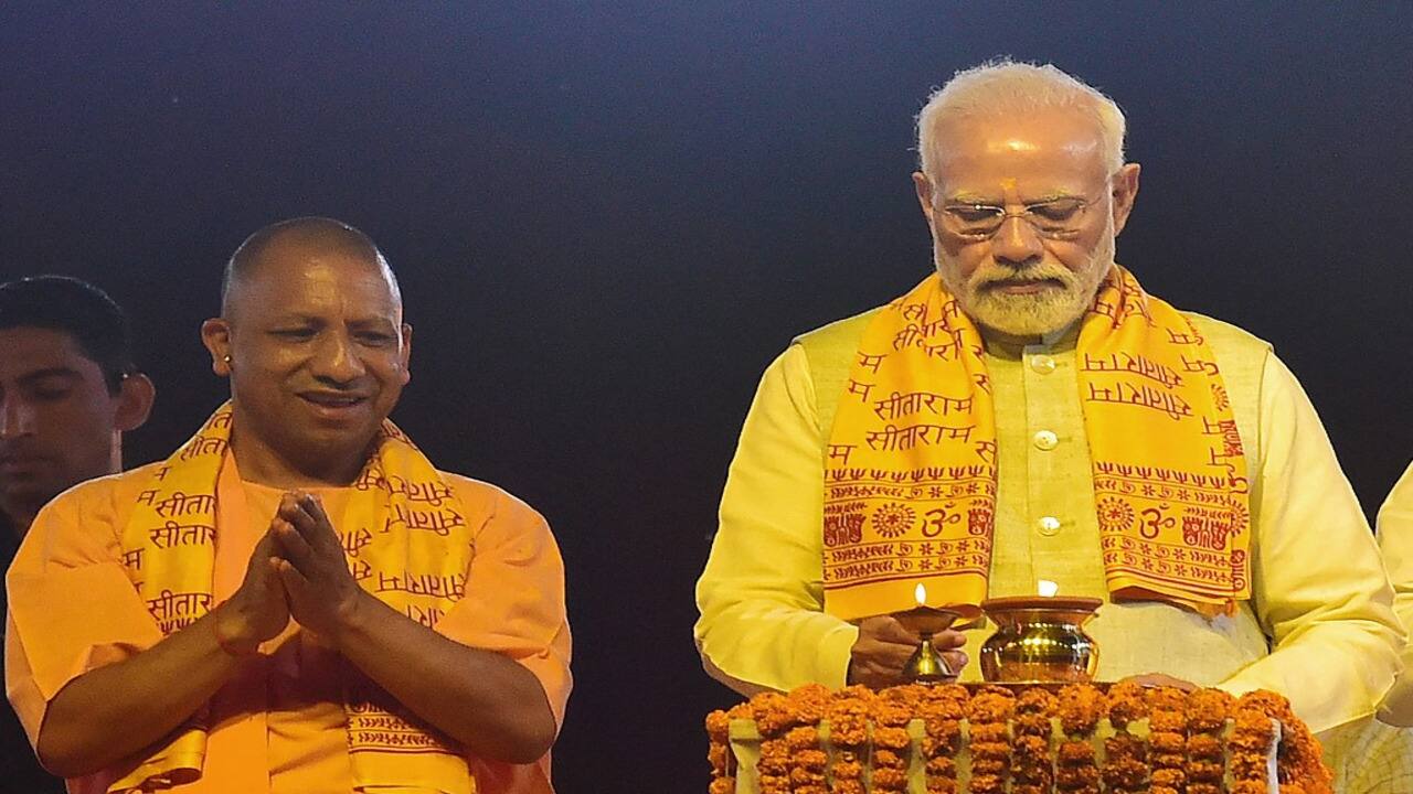 India’s grand Diwali celebrations in 10 photos