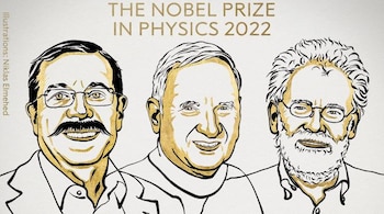 2022 Nobel Prize for Physics winners (Image: Twitter/@NobelPrize)