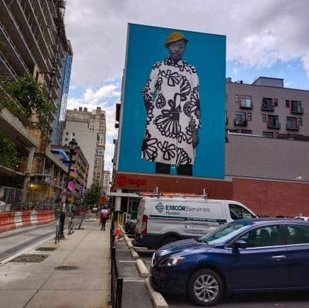 Untitled by Amy Sherald, Philadelphia murals