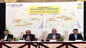 BPCL officials at the launch event