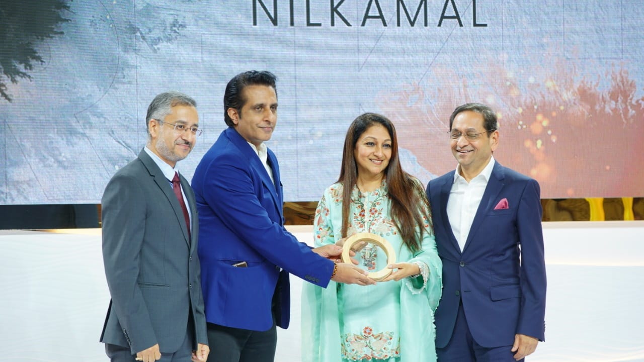 Mihir Parekh, executive director at Nilkamal who is the first member of the fourth generation of Parekh Family has a mission to make Nilkamal sustainable to meet the challenges of a warming planet. He was awarded the Tycoons of Tomorrow award which was received by Hiten Parekh, MD at Nilkamal and Smriti Parekh. Image: Forbes