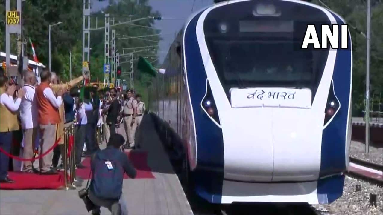 The other three Vande Bharat trains will run between New Delhi-Varanasi & New Delhi-Shri Mata Vaishno Devi Katra & between Gandhinagar and Mumbai. The other three Vande Bharat trains will run between New Delhi-Varanasi & New Delhi-Shri Mata Vaishno Devi Katra & between Gandhinagar and Mumbai.