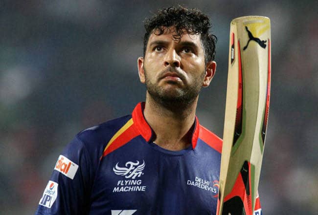 Yuvraj Singh was part of the Indian sides that won the Under-19 World Cup in 2000, the World Twenty20 in 2007 (he hit six sixes in an over), and the World Cup in 2011 (he was named Player of the Tournament).