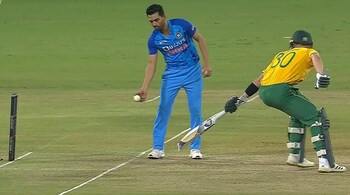 Deepak Chahar is in the reckoning for the T20 World Cup next month. (Image credit: Twitter)