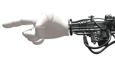 Robots that ‘feel’ pain: the new electronic skin bringing machines closer to human touch (File image) 