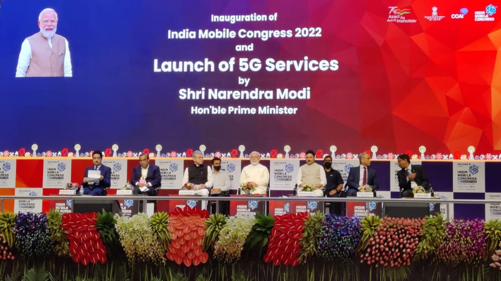 In photos: PM Narendra Modi launches 5G in India