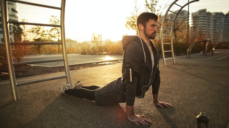 Asanas like the cobra pose and bow pose help to strengthen the back and increase flexibility in the spine. (Representational image: Andrea Piacquadio via Pexels) Asanas like the cobra pose and bow pose help to strengthen the back and increase flexibility in the spine. (Representational image: Andrea Piacquadio via Pexels)