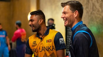 Sri Lanka has played just one international match at Geelong ahead of Sunday's Super 8 clash against Namibia. (Image source: Twitter/T20WorldCup)