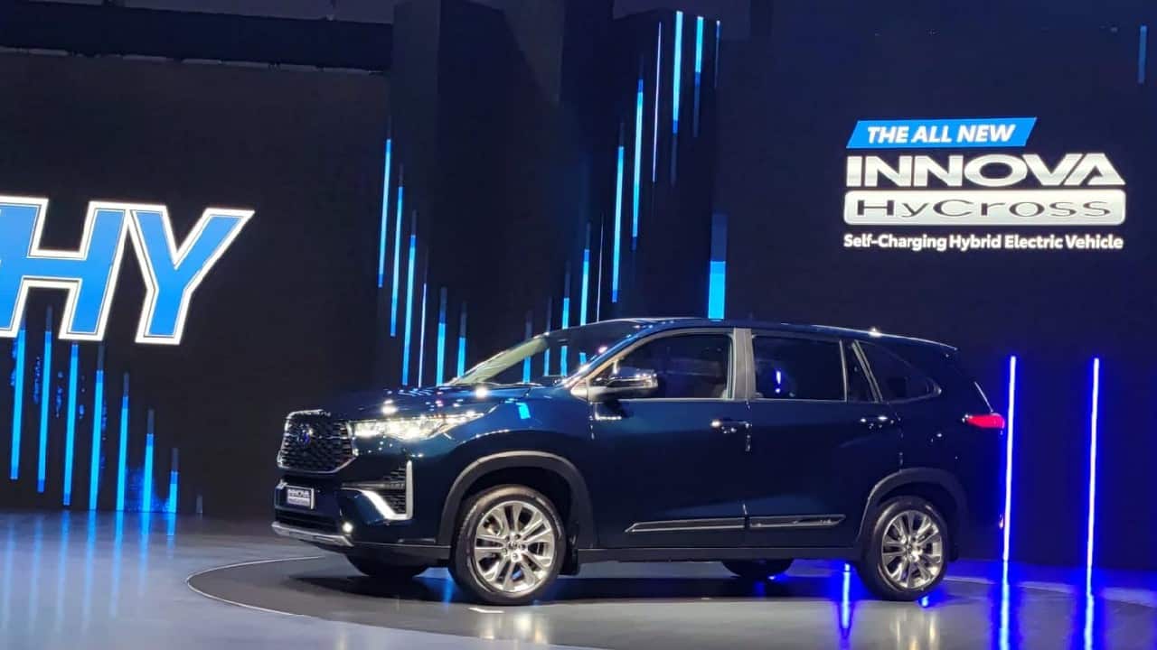 Slideshow: The Toyota Innova Hycross’ SUV-like styling hides what it really is
