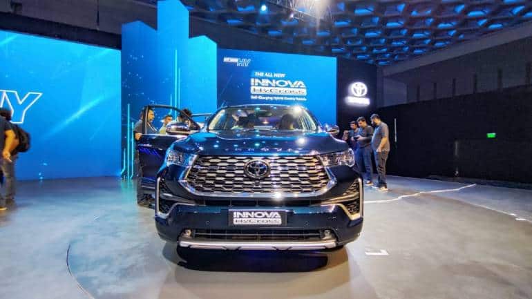 Slideshow: The Toyota Innova Hycross' SUV-like styling hides what it really is