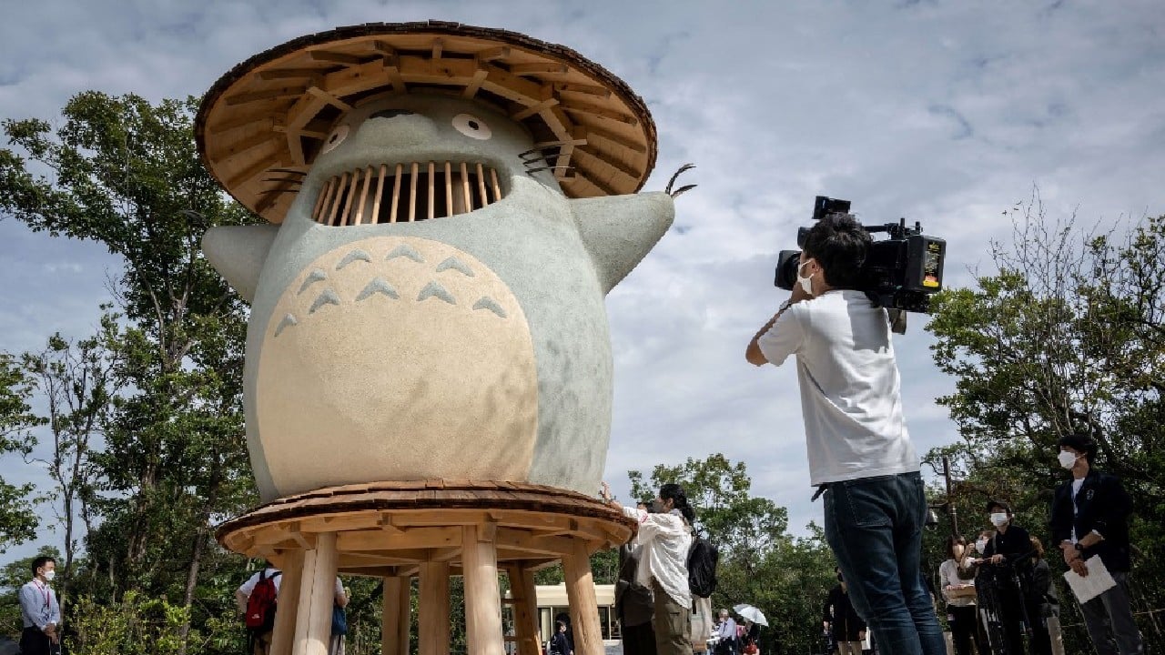 Elsewhere, &quot;Dondoko Forest&quot; evokes the retro peace of the 1988 classic &quot;My Neighbour Totoro&quot;, with bucolic walking paths and an enormous Totoro figure. (Source: AFP)