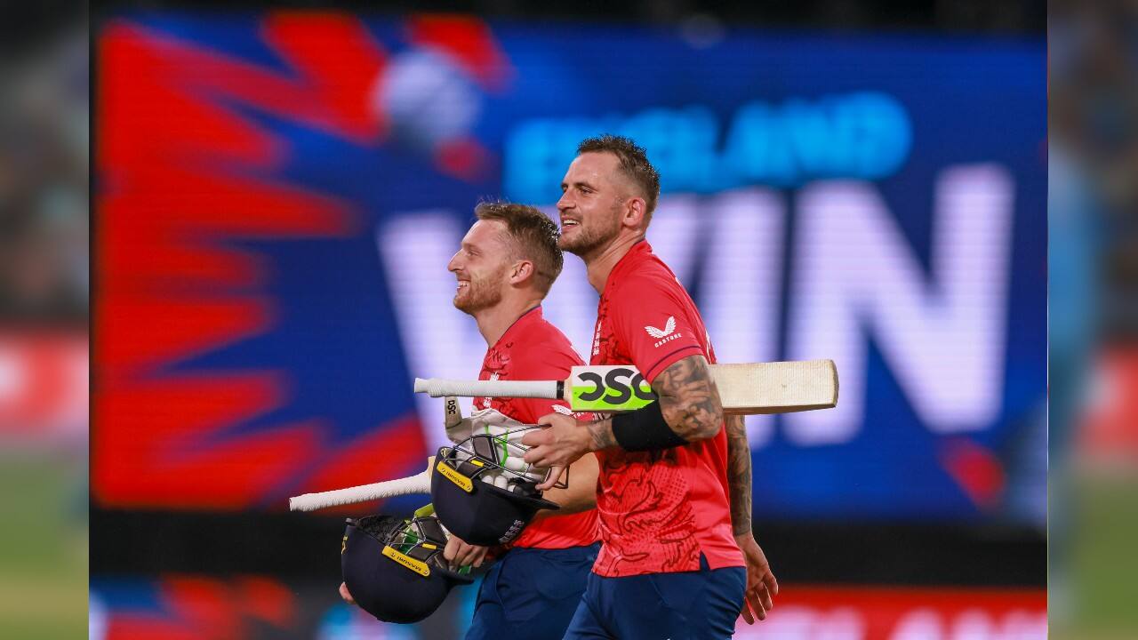 It was the highest successful run-chase in T20s at Adelaide. England beat its own mark of 158 against Australia in 2011. (Image: AP) It was the highest successful run-chase in T20s at Adelaide. England beat its own mark of 158 against Australia in 2011. (Image: AP)