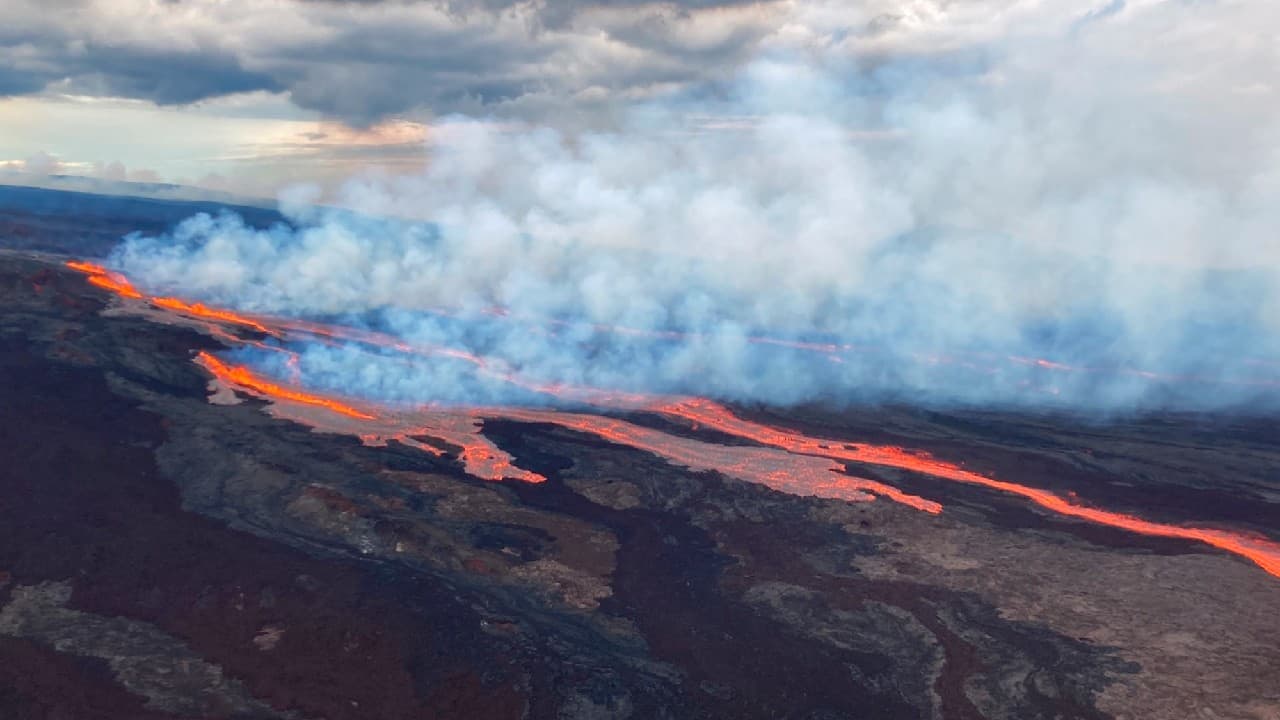 The U.S. Geological Survey warned the roughly 200,000 people on the Big Island that an eruption &quot;can be very dynamic, and the location and advance of lava flows can change rapidly.&quot; There's been a surge of development on the Big Island in recent decades - its population has more than doubled, from 92,000 in 1980. (Source: AP)