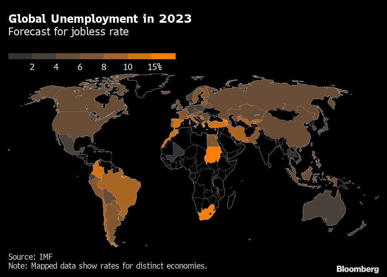 Global Unemployment in 2023 | Forecast for jobless rate