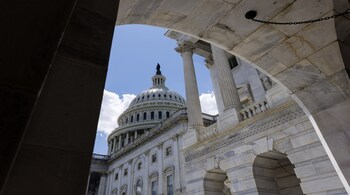 The new draft reflects compromises among warring factions of the Senate GOP which has been divided over how much to cut safety-net programs